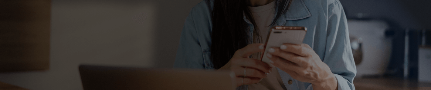 Girl Using Her Phone