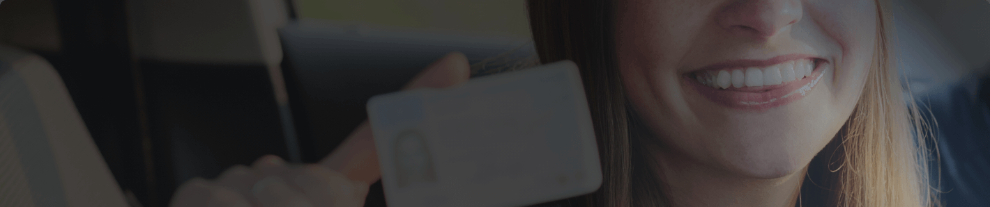 Girl Shows Her Identity