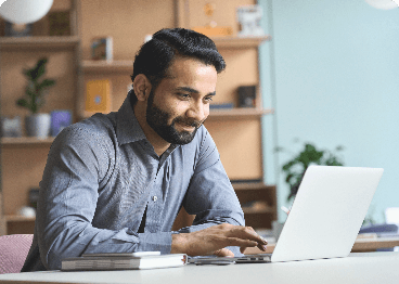 Men Using The Laptop